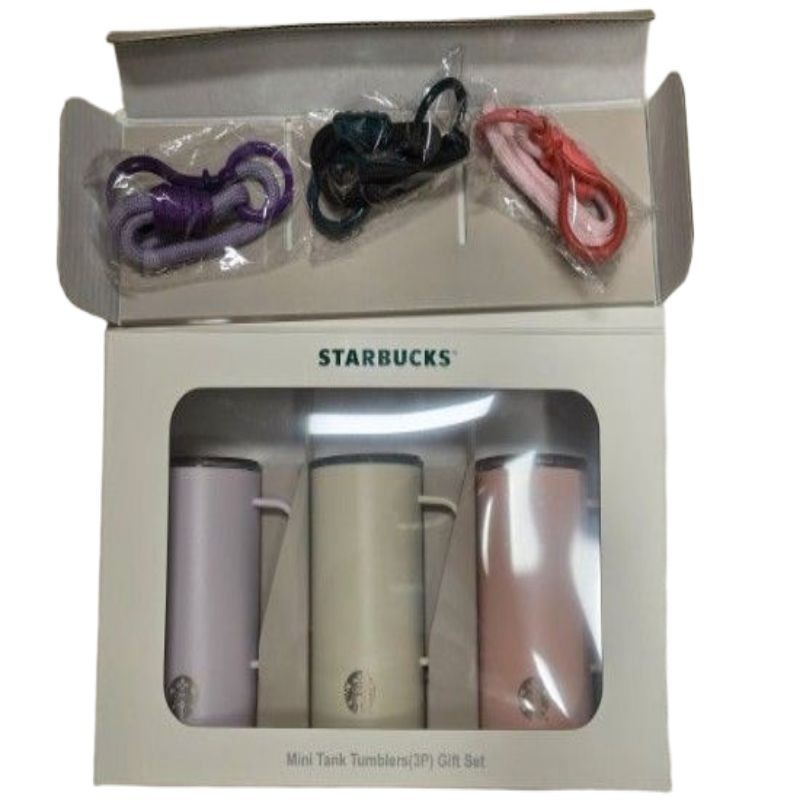 Starbucks Korea SS Mini Tank Tumbler Set (3P) 133ml 4.5oz Limited