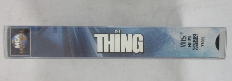NM VHS TAPE John Carpenter's "THE THING" 1996 MCA Universal HORROR Sci-Fi 1982 - Image 4 of 4
