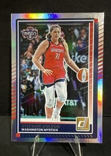 2025 Panini Donruss WNBA Stefanie Dolson #30 Silver Holo Washington Mystics