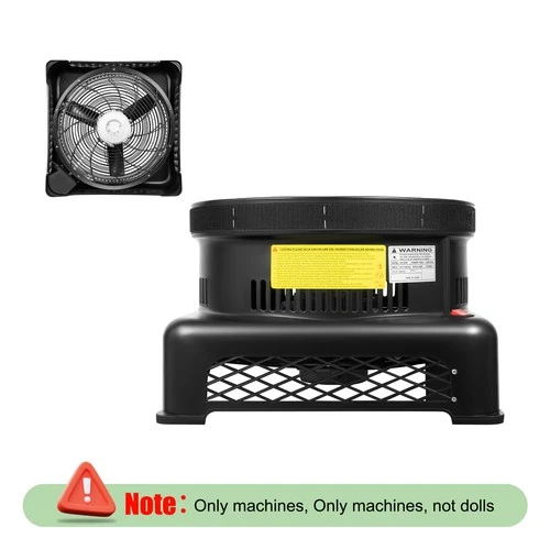 17.7" 750W Inflatable Air Blower Fan for Sky Puppet Wind Dancer Tube Doll