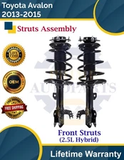 Premium OE Front Struts For 2013-2015 Toyota Avalon 2.5L Lifetime Warranty