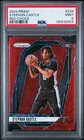 Stephon Castle 2024 Prizm #234 RED CHOICE PSA 9 Mint-Spurs Rookie SSP 81 /88