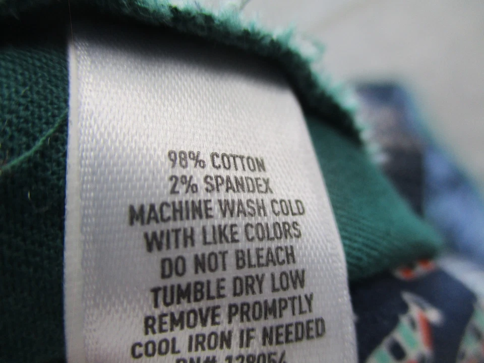 Bonobos Shorts Mens 32 Green Chino Adult Slim Fit Cotton Casual 7" - Image 4 of 4