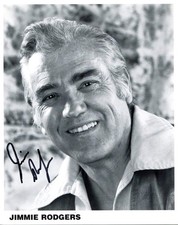 MUSICIAN Jimmie Rodgers autograph, signed photo