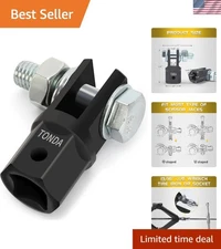 Universal Scissor Jack Adapter Compatible with 1/2" Wrench - Durable Steel Build