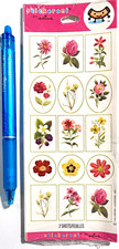 Flower Hallmark Stickers Scrapbooking Card Journal Planner
