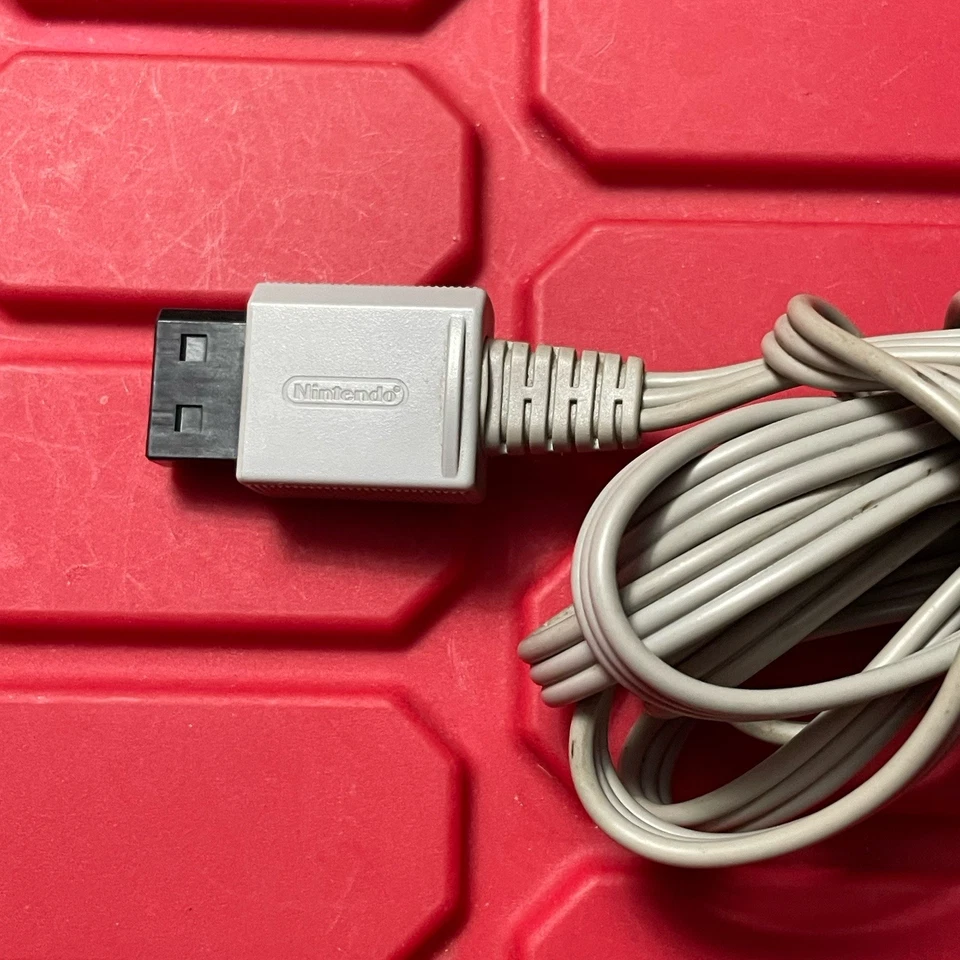 Nintendo Wii Replacement AV Video Composite Cable Model Number RVL-009 Pre Owned - Image 2 of 4