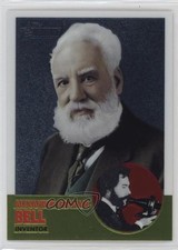 2009 Topps American Heritage Chrome /1776 Alexander Graham Bell #C44 1d3a