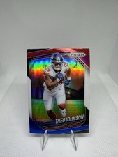2025 Panini Prizm - Theo Johnson #211 Red White & Blue Prizm
