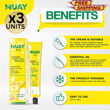 Namman Muay Thai Boxing Cream Liniment Warm Massage Sport Muscle Original