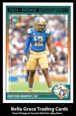2024 Panini Score Grayson Murphy #388 Miami Dolphins Rookie NFL Football