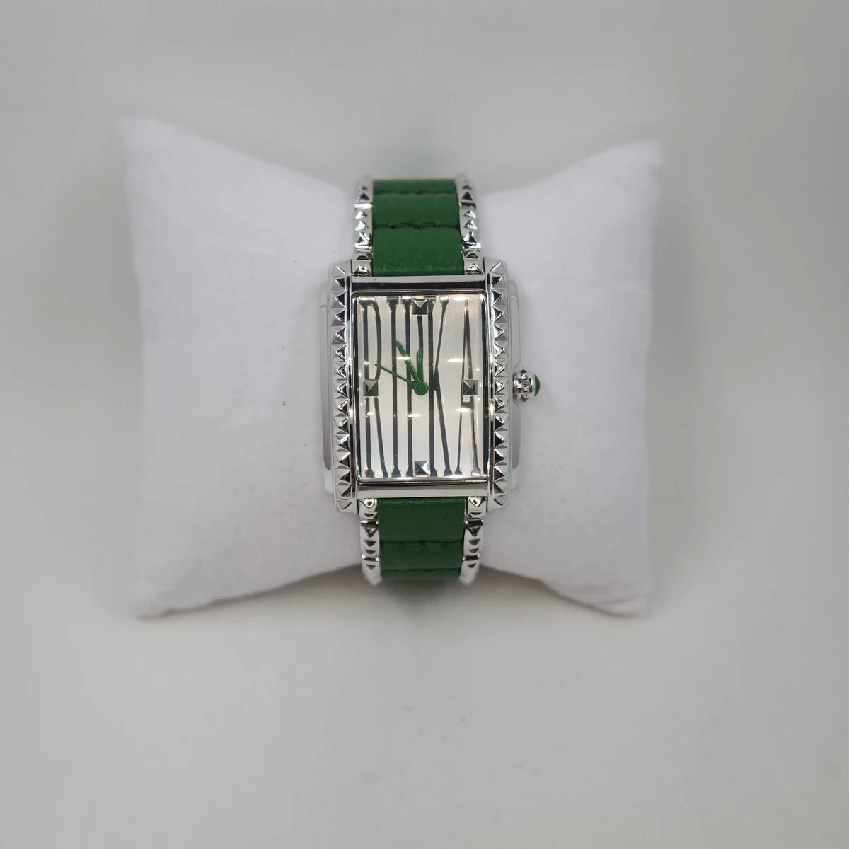 Judith Ripka Diamond Watch Sterling Silver LeatherIt’s running‼️ 41-6.jpg?format=1500w main image 2