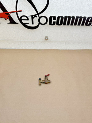 Beech Bonanza Static Drain Valve P/N: TI33-1/8B2P (3539)