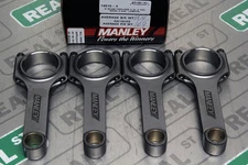Manley Forged H Beam 4340 Rods Honda Prelude H22 H22A H22A1 H22A4 2.2L 14016-4