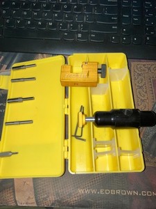 Forster Hand Outside Neck Turner Pilot-(HOT 100)-in Case +++