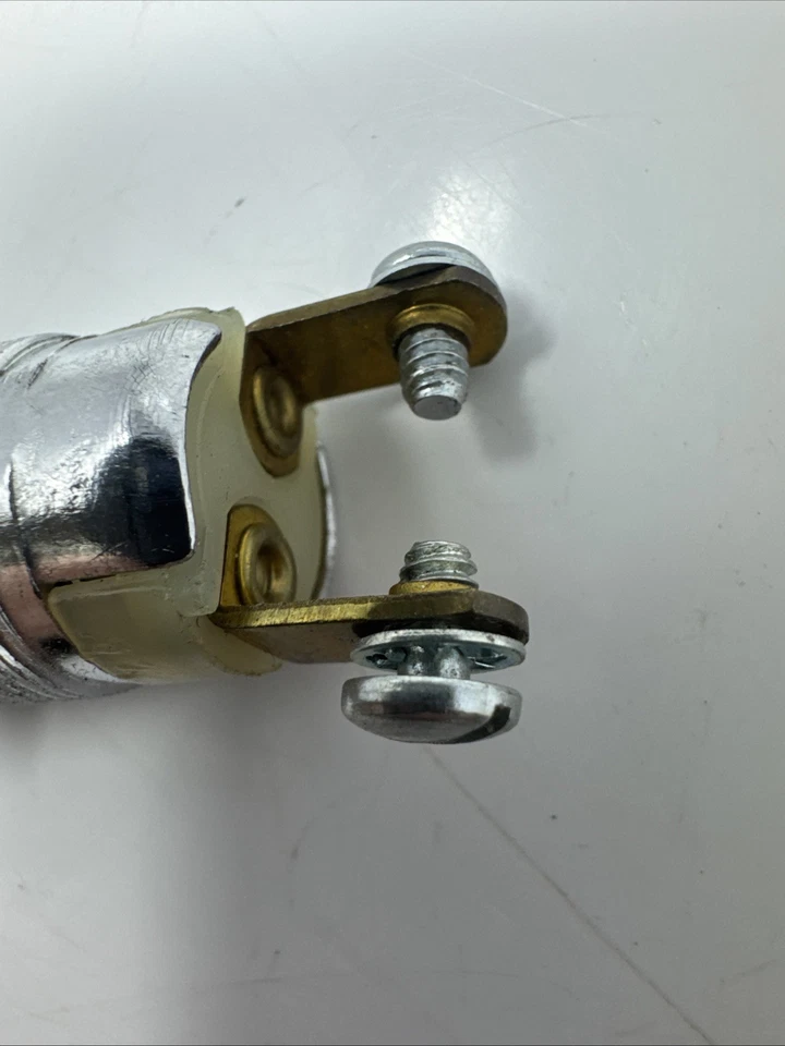 Винтажный мгновенный электрический ключ переключатель панель замок Illinois F315 США 3/4 дюйма отверстие - Изображение 4 из 4