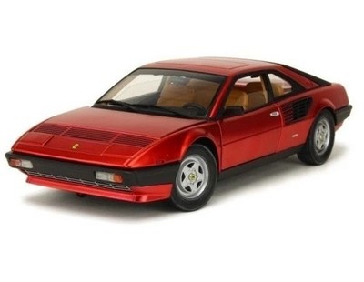 HOT WHEELS ELITE 60TH ANNIVERSARY FERRARI MONDIAL 8 RED 1/18 MODEL