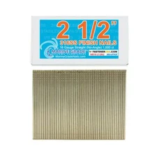 2-1/2" FINISH NAILS 16GA 316SS 1,000ct | MB16-212M2