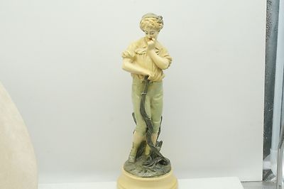  Vintage Figurine BORGHESE, orig sticker on bottom, Authentic, 11'' tall