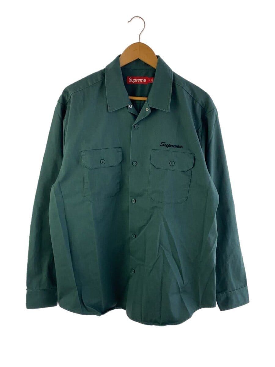 supreme Our Lady Work Shirt Green M
