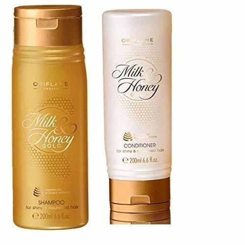 Champú y acondicionador Oriflame Milk And Honey Gold (pack de 2) -200 ml Foto 3 de 3