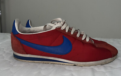 靴 NIKE CLASSIC CORTEZ NYLON 24cm Nike Classic Cortez Athletic West Nylon Sneakers 844855-640
