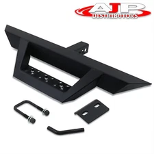 Pickup Truck SUV Trailer Tow Towing Rear Hitch Guard Step Bar For 2" Receiver