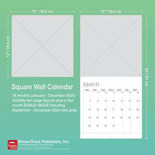 2025 Calendar Matildas Square Wall Browntrout A04930 - Picture 4 of 6
