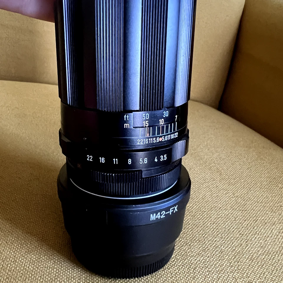 【Casi Como Nuevo】PENTAX Super-Multi-Coated TAKUMAR 135mm F3.5 SMC MF con M42 - Fuji X Foto 2 de 4