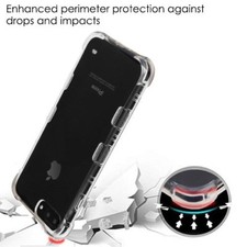 Clear Case For Apple iPhone 6 6s 7 8 Hybrid Armor Shockproof Bumper Rubber Cover