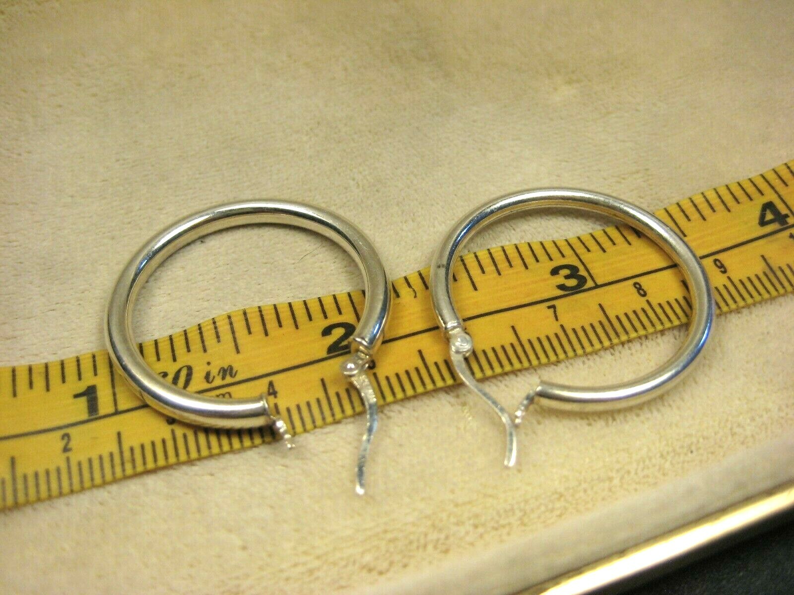 Heavy Women's Small Solid Sterling Silver Polishe… - image 6