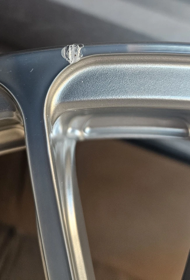 TSW Turbina DK341 Forged Titanium Silver Wheel Rim 21x10 5x120 ET35 BMW Tesla Foto 3 de 4