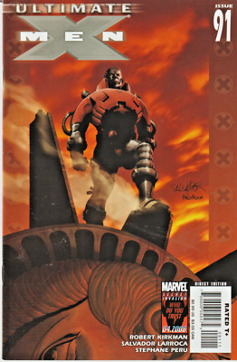 ULTIMATE X-MEN #91  THE FANTASTIC FOUR * APOCALYPSE   MARVEL  2008  NICE!!!