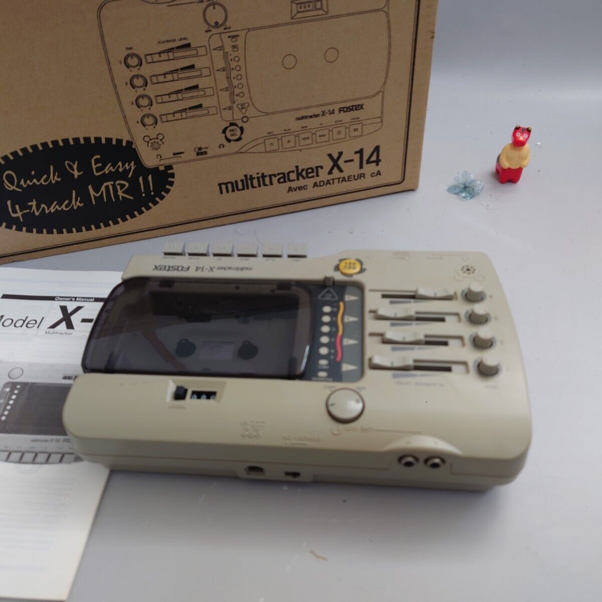Fostex X14 Vintage 4 Track Cassette Multitracker Recorder Fostex X14 Vintage 4 Track Cassette Multitracker Recorder