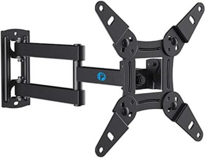 Full Motion TV Monitor Wall Mount Bracket Articulating Arms Swivel Tilt 