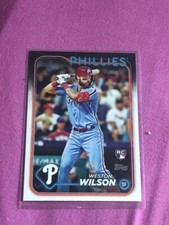 724-2 2024 Topps Series 2 RC Weston Wilson Philadelphia Phillies