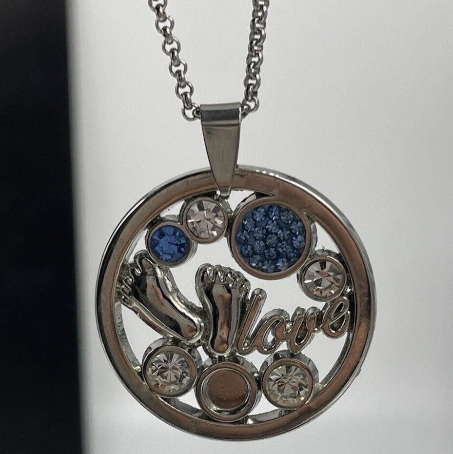 Collana Cuore Argento 925 - Cubic Zirconia Collezione Preludio Mamma