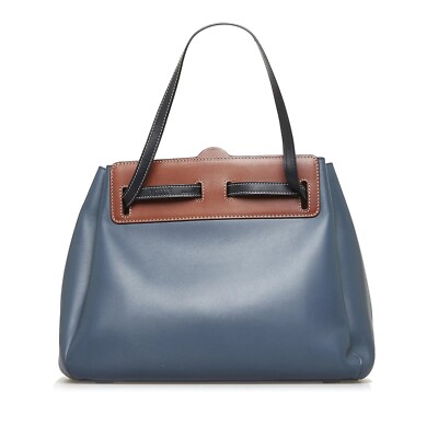 ロエベ ラゾ Authentic LOEWE LAZO BLUE TOTE BAG Shoulder Bag Tote Bag | eBay