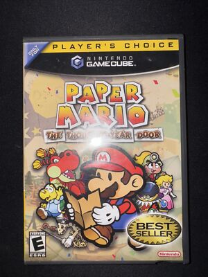 Paper Mario: The Thousand-Year Door (Nintendo GameCube) (Tested & Works) CiB