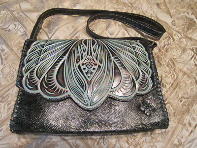 Patricia Nash Santillana Hand Tooled and Painted Leather Each Purse unique.
