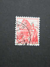 1936 Switzerland Landscape 20c Red Used.