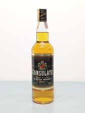 Whisky Consulate Finest Blended Scotch Whisky anni 80  bott..70 cl