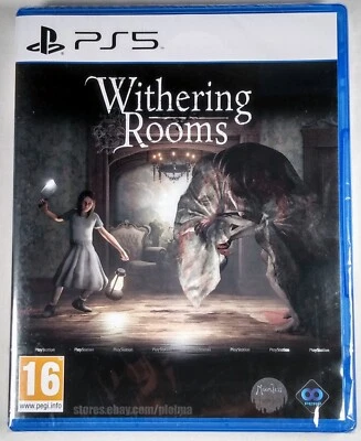 WITHERING ROOMS New PS5 Game PlayStation 5 EU Release (English Cover) USA Seller