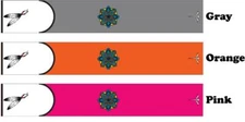 White Water Archery Native American Feather Chevron 2 Arrow Wraps 15 Pc Pack