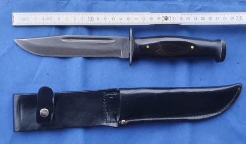 Vintage Ka-Bar / Kabar 1209 USA 1960er Jagdmesser / Bowiemesser - Bild 4 von 8