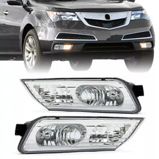 Pair Bumper Driving Fog Light Lamp Assemblies For 2007 2008 2009 Acura MDX