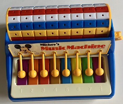 Mickey Mouse Music Machine Walt Disney 3 In One Music Toy | eBay