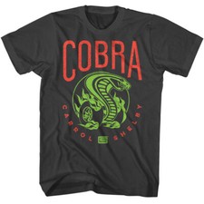 Carroll Shelby Cobra Car T-Shirt 1965 Bright Colors Official New Smoke Cotton