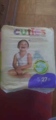 Sealed Cuties Complete Care Baby Diapers, Size 5, Pack of 27