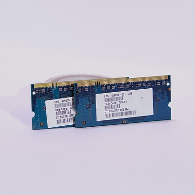 Nanya 512MB (2x 256MB) SO-DIMM 200-pin DDR2 RAM Modules PC2-5300S